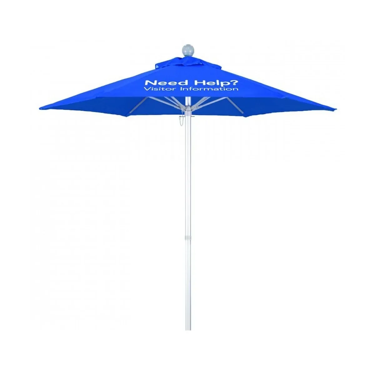 6 ft Hexagon Market Umbrella · Aluminum