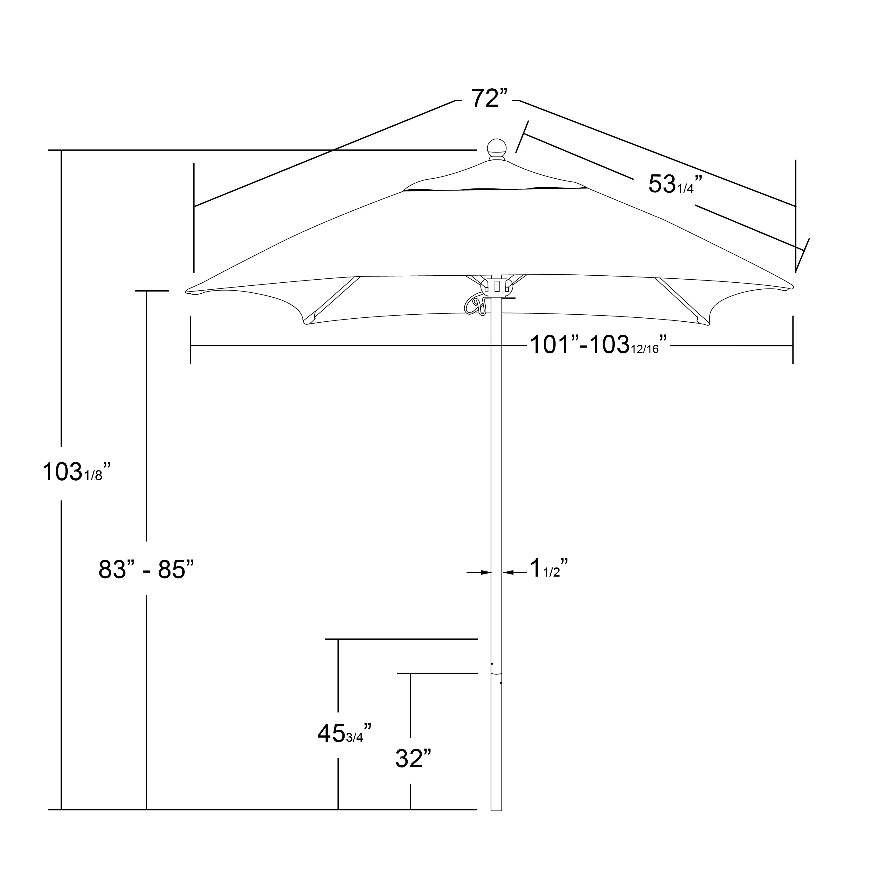 Line Diagram of Product