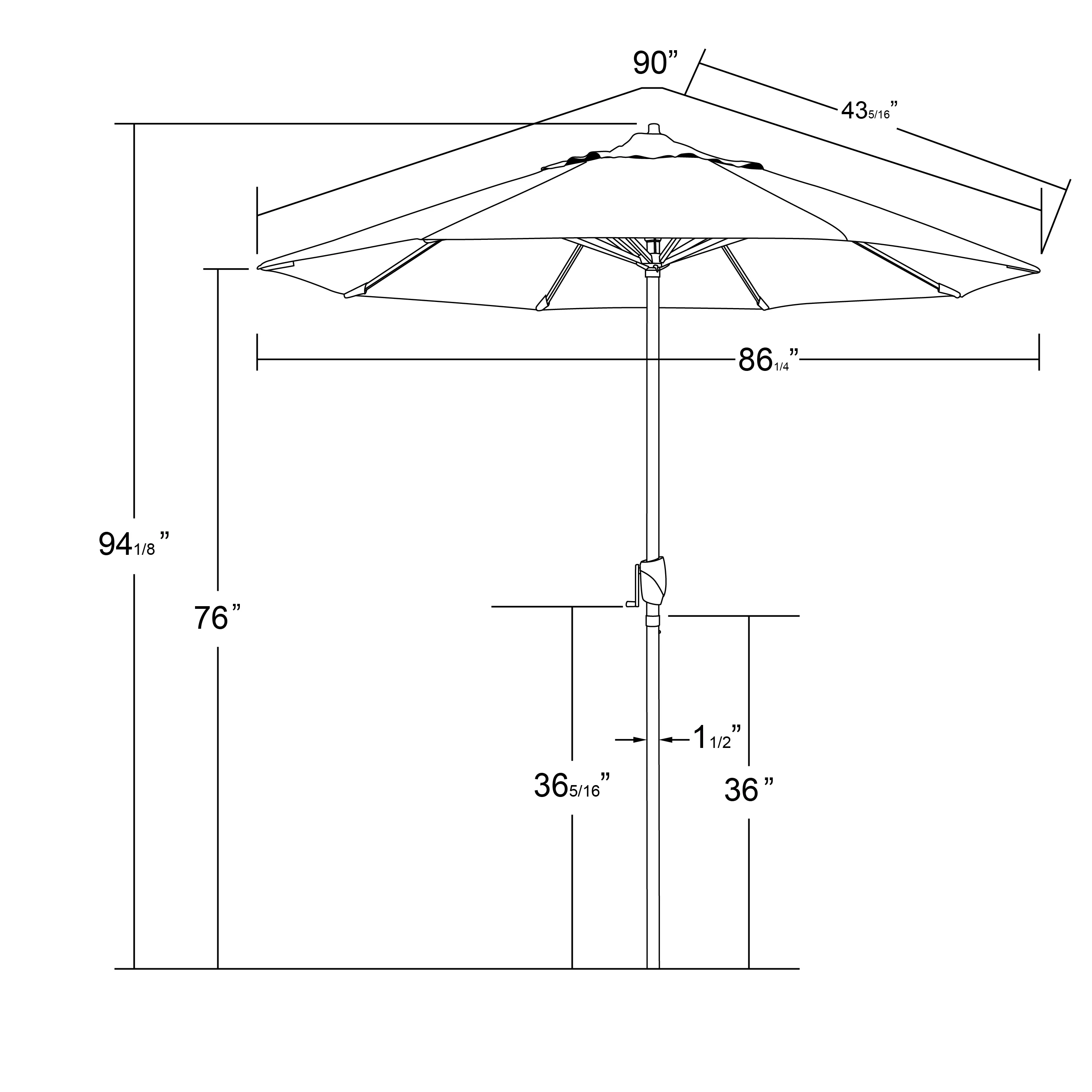 Line Diagram of Product