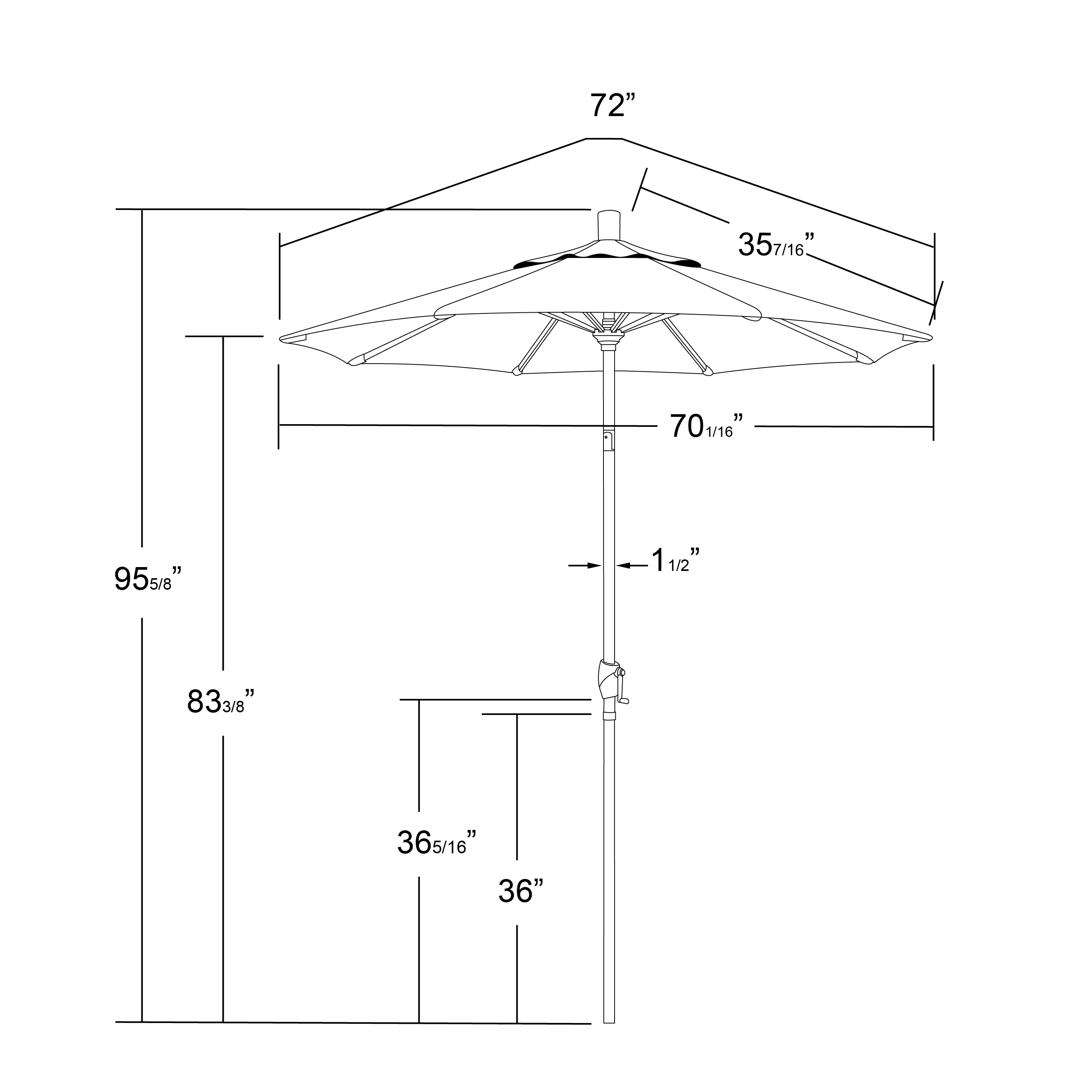 Line Diagram of Product