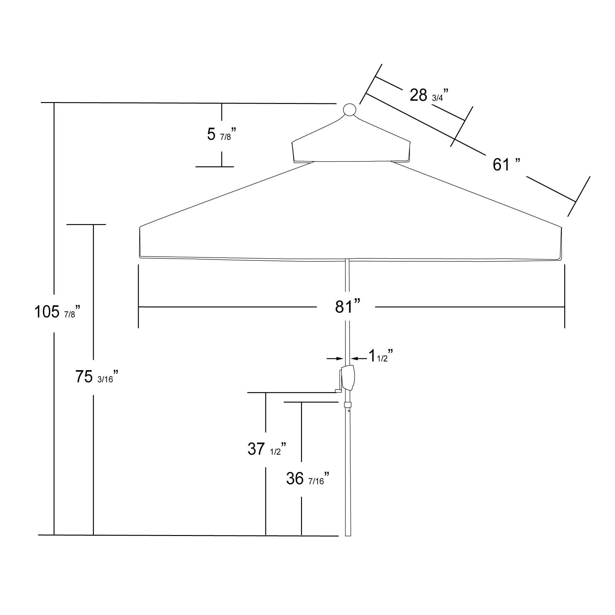 Line Diagram of Product
