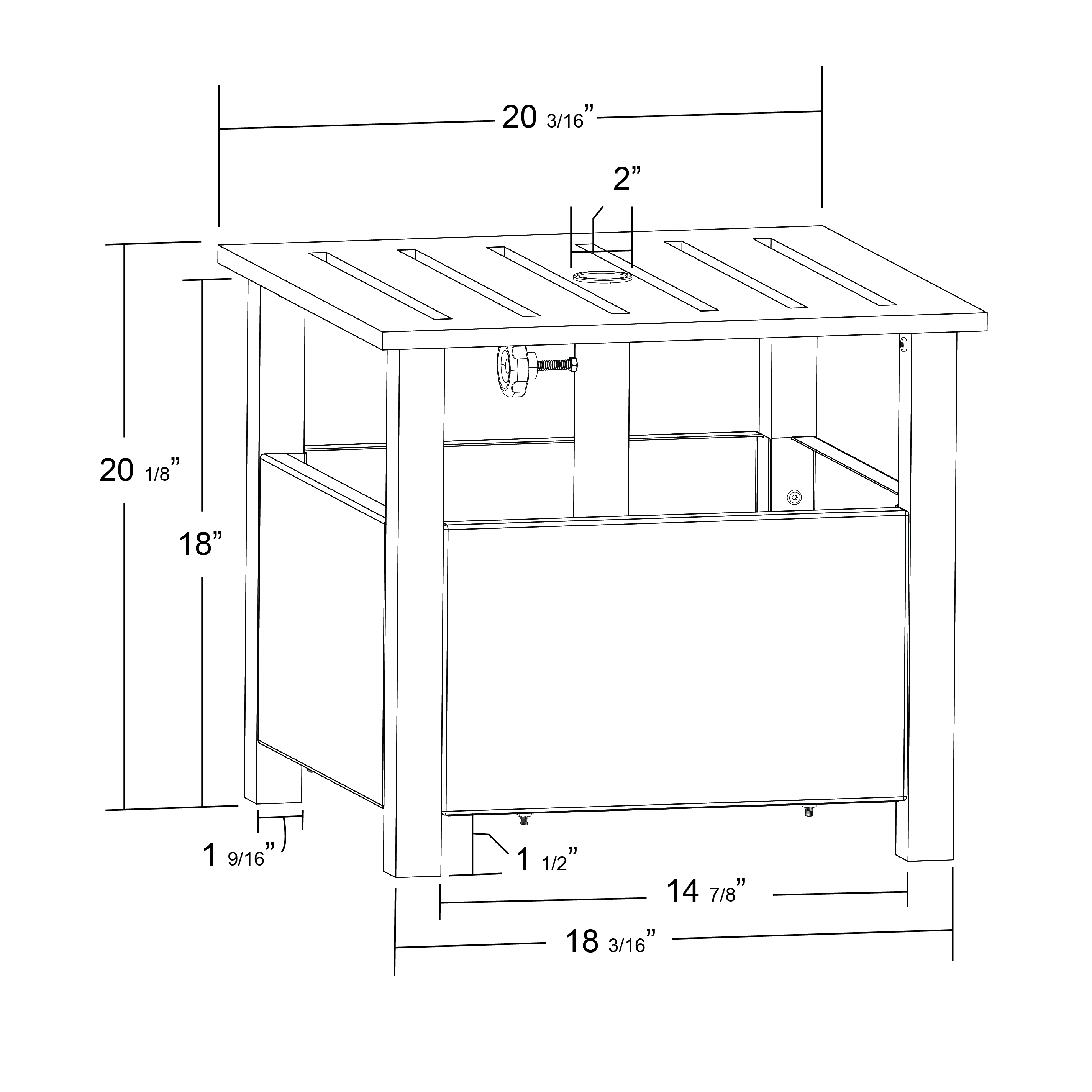 Line Diagram of Product